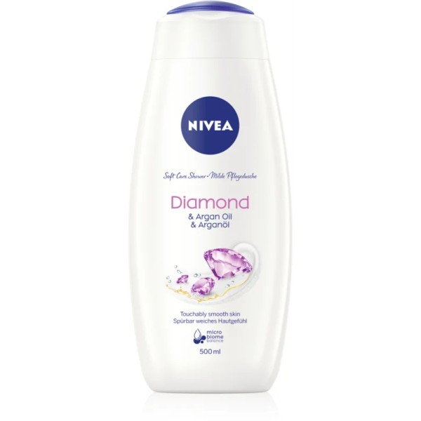 Nivea Gel Dus Diamond Argan Oil 500ml 6buc/set 12/bax