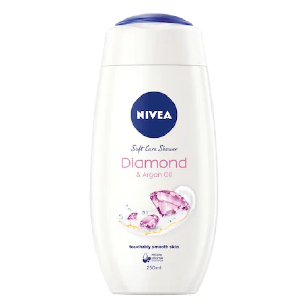 Nivea Gel Dus Diamond&oil 250ml 6buc/set 24/bax