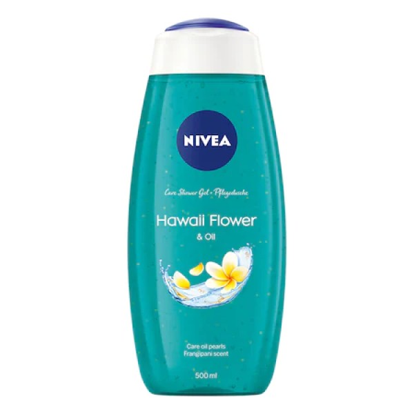 Nivea Gel Dus Hawaii Flower&oil 500ml 6buc/set 12/bax