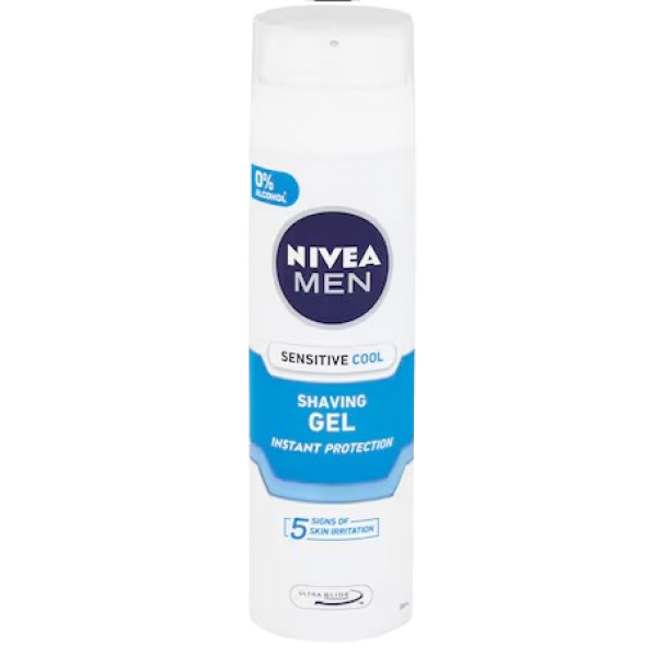 Nivea Gel Ras Sensitive Cool 200ml 6/set 12/bax