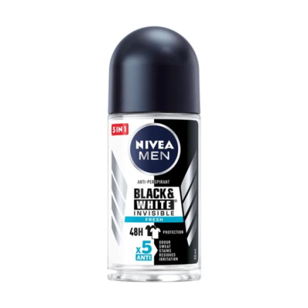 Nivea Roll-on Men Black&white Fresh 50ml 30/bax