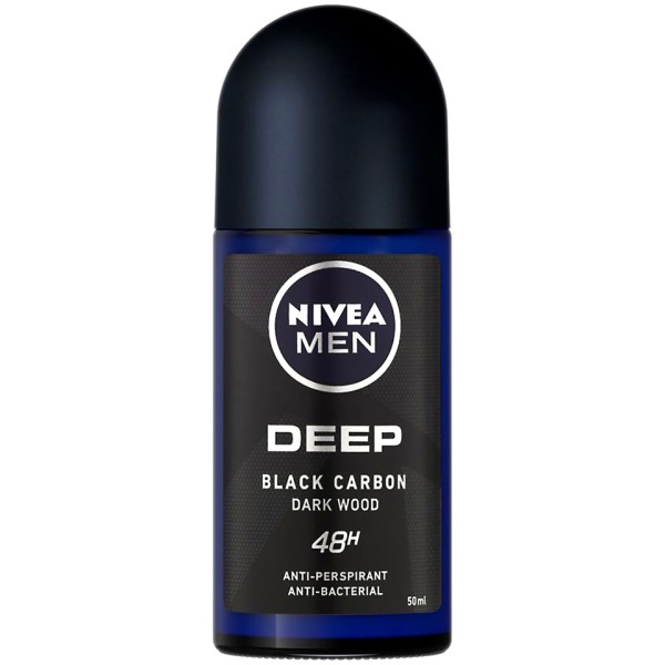 Nivea Roll-on Men Deep Dark Wood 50ml 30/bax