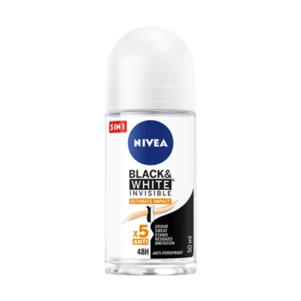 Nivea Roll-on Women Black&white Ultimate Impact 50ml 30/bax