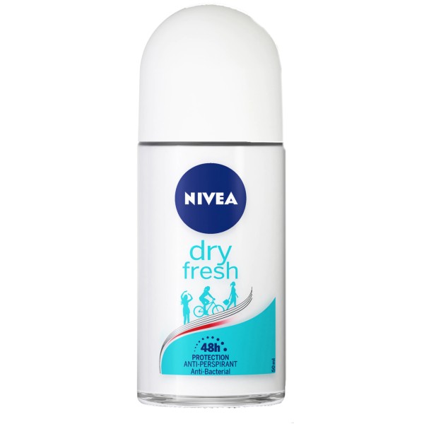 Nivea Roll-on Women Dry Fresh 50ml 6/bax