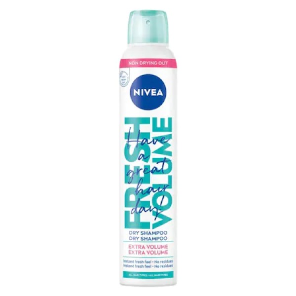 Nivea Sampon Uscat Spray Extra Volume 200ml 6buc/set 12/bax