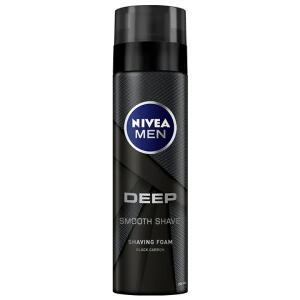 Nivea Spuma Ras Deep 200ml 12/bax