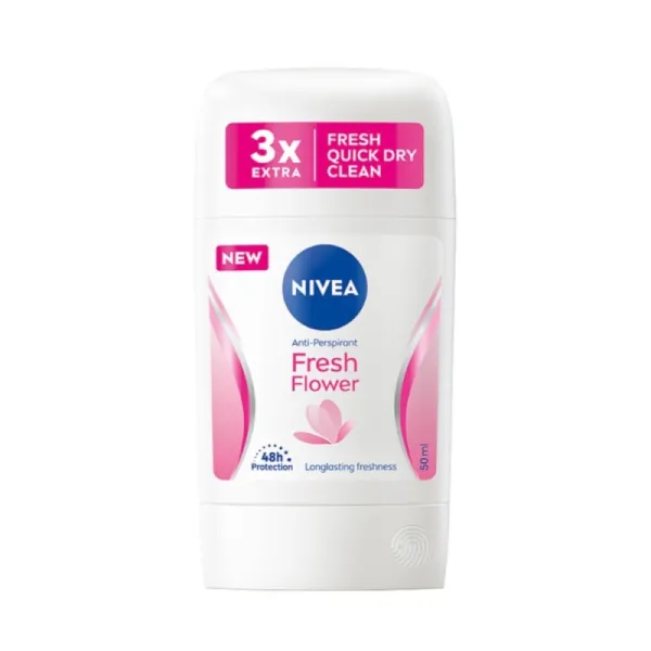 Nivea Stick Women Antiperspirant Fresh Flower 50ml 5buc/set 15/bax