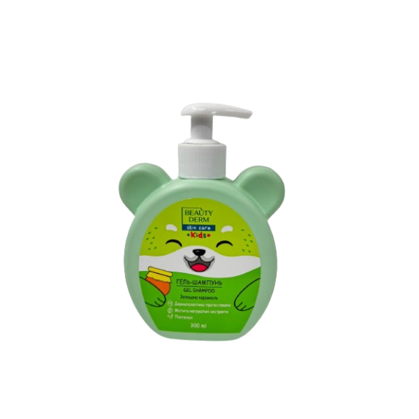 Np Beauty Derm Kids 2in1 Gel Dus&sampon Caramel 300ml 16/bax