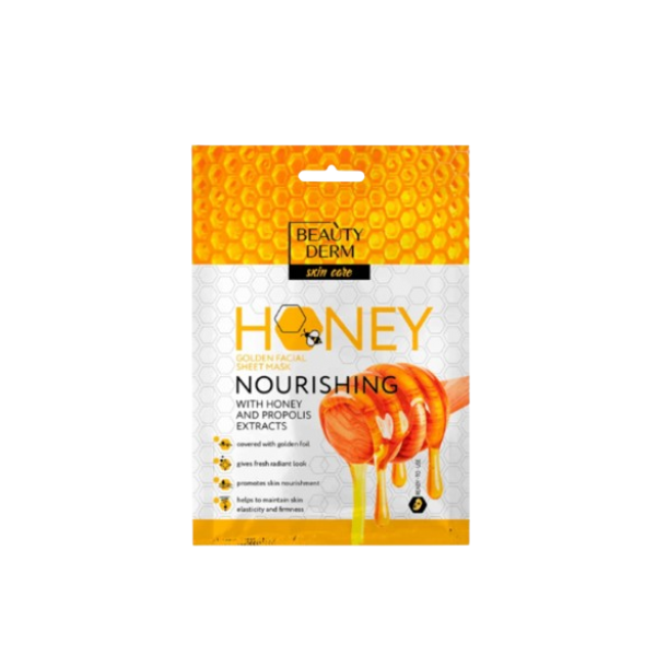 Np Beauty Derm Masca Faciala Nourishing Honey 25ml/20set