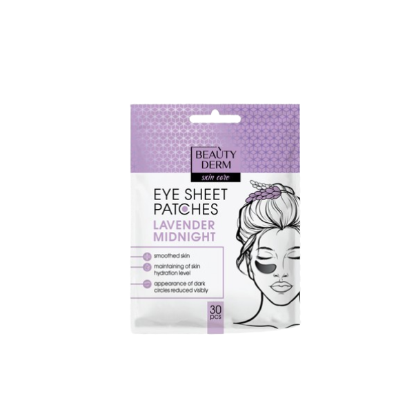 Np Beauty Derm Plasturi Pentru Ochi Lavender Midnight 30buc 5/set