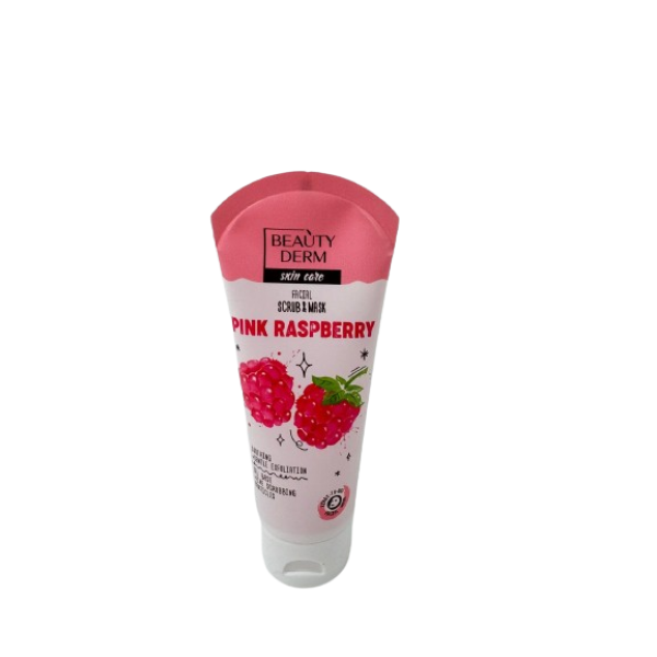Np Beauty Derm Scrub Facial Pink Raspberry 75ml 20/bax