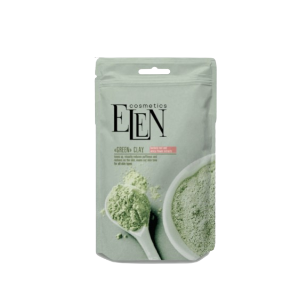 Np Elen Masca Faciala Pudra Argila Verde Cu Extract De Brusture 40gr/8set
