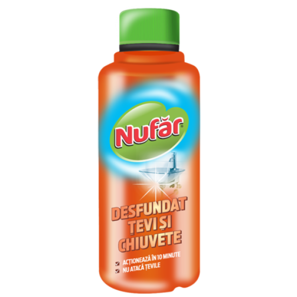 Nufar Desfundat Tevi&chiuvete 375ml 12/bax