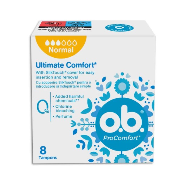 O.b. Tampoane Procomfort Normal 8buc 24/bax