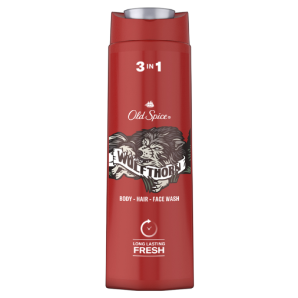 Old Spice Gel Dus 2in1 Wolfthorn 400ml 6/set