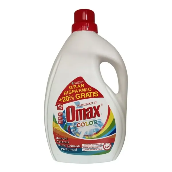 Omax Igienizzante Detergent Lichid Color 1764ml 8/bax - LucidiusMarket