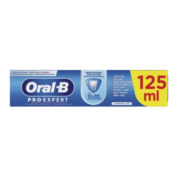 Oral B Pasta Dinti Pro Expert Prof Prot 125ml 12/bax