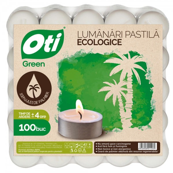 Oti Lumanari Pastile 100buc/set 10set/bax Oti Lumanari Pastile 100buc/set 10set/bax