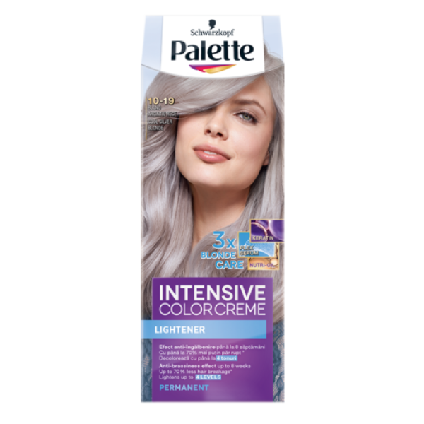 Palette Vopsea Par 10.19 Blond Argintiu Rece 10/bax