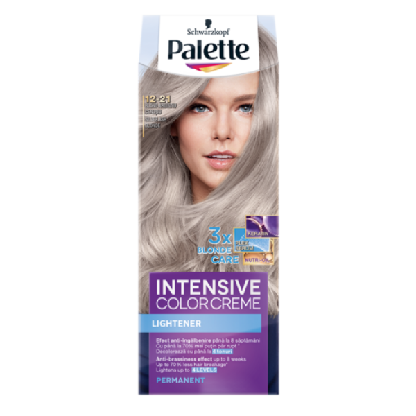 Palette Vopsea Par 12.21 Blond Argintiu Cenusiu 10/bax
