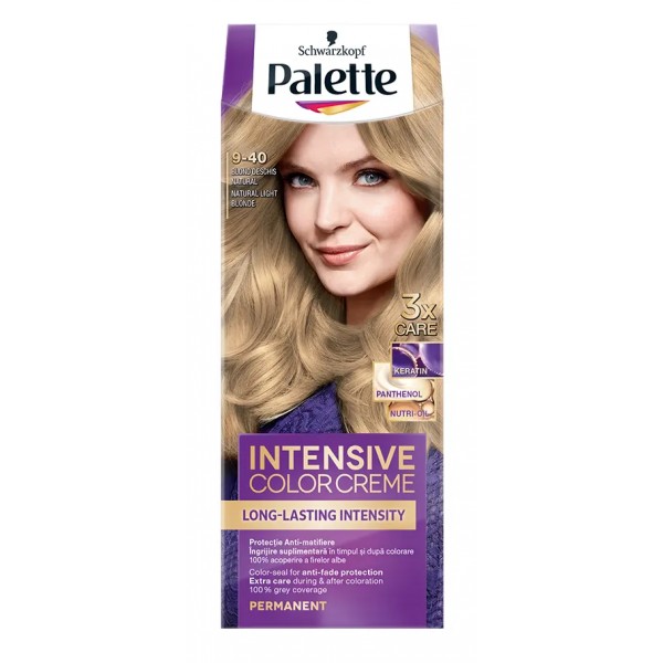 Palette Vopsea Par 9-40 Blond Deschis Natural 10/bax