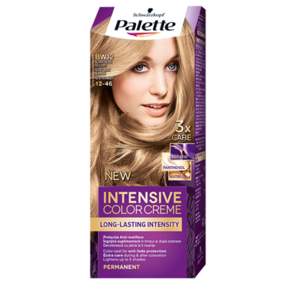 Palette Vopsea Par Bw12 Blond Nude Deschis 10/bax