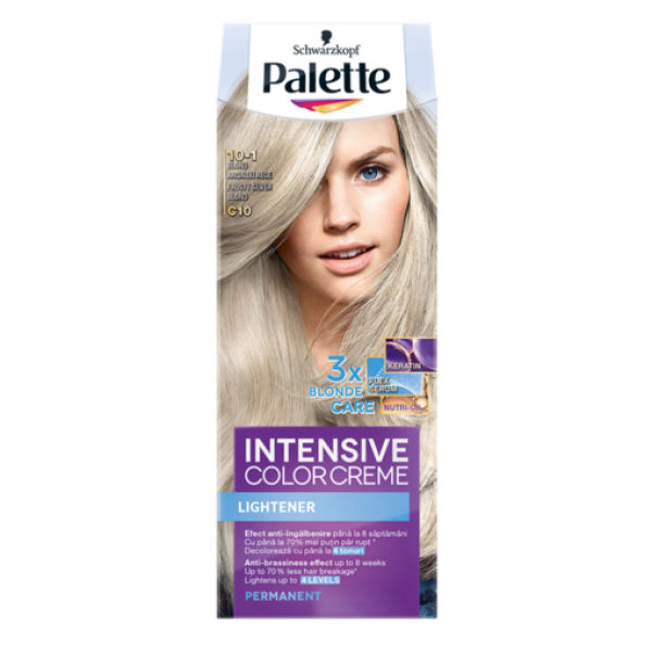 Palette Vopsea Par C10 Blond Argintiu Rece 10/bax