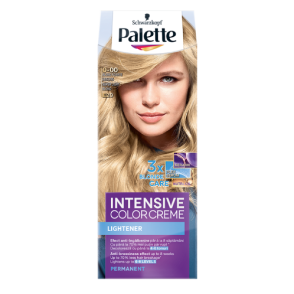 Palette Vopsea Par E20 Blond Foarte Deschis 10/bax