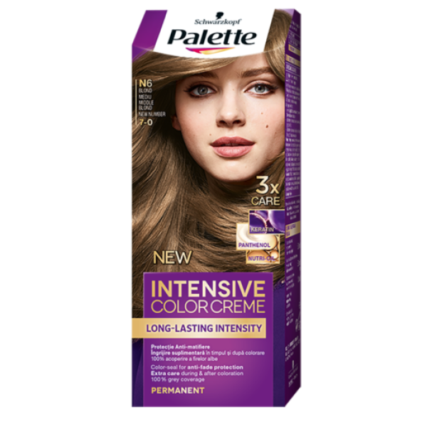 Palette Vopsea Par N6 Blond Mediu 10/bax Palette Vopsea Par N6 Blond Mediu 10/bax