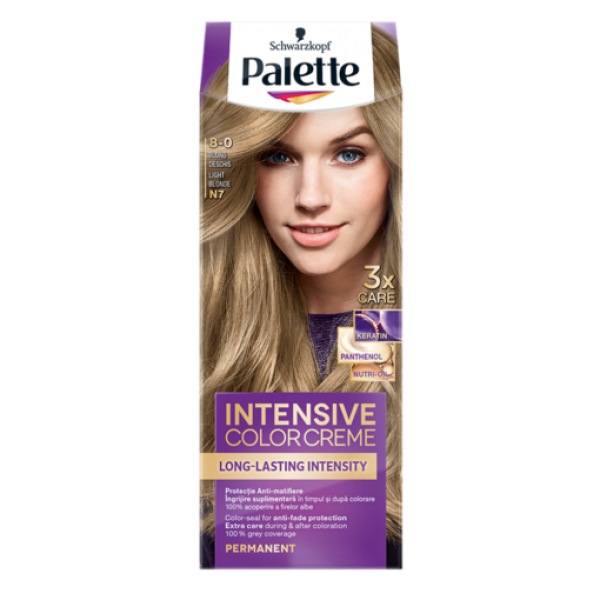 Palette Vopsea Par N7 Blond Deschis 10 bax LucidiusMarket