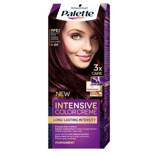 Palette Vopsea Par Rfe3 Brun Violet Intens 10/bax