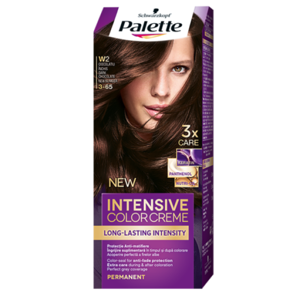 Palette Vopsea Par W2 Ciocolatiu Inchis 10/bax