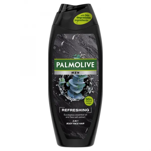 Palmolive Gel Dus Men Refreshing 3in1 500ml 6buc/set 12/bax