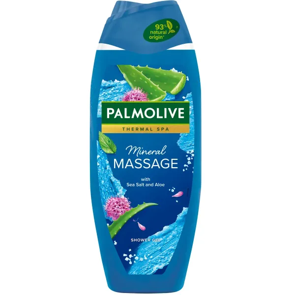 Palmolive Gel Dus Mineral Massage 500ml 6buc/set 12/bax