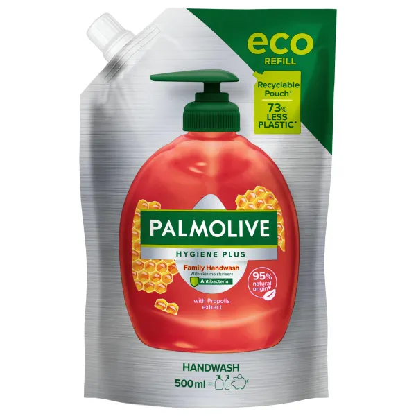 Palmolive Sapun Lichid Hygiene Plus Propolis Rezerva 500ml 12/bax Palmolive Sapun Lichid Hygiene Plus Propolis Rezerva 500ml 12/bax