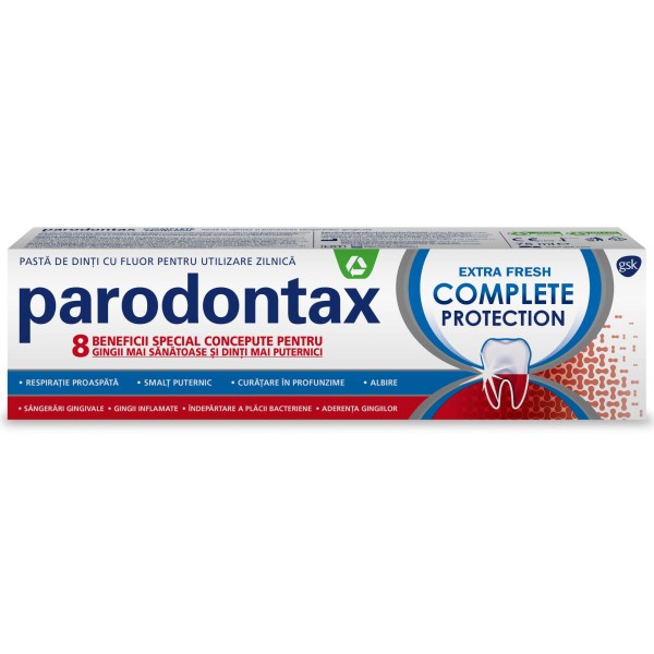 Parodontax Pasta Dinti Complete Protection Extra Fresh 75ml 12/bax