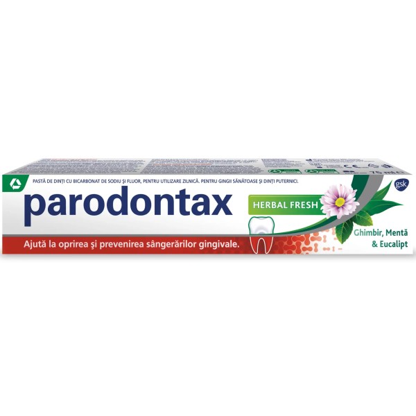 Parodontax Pasta Dinti Herbal Fresh 75ml 12/bax