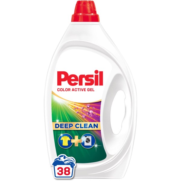 Persil Detergent Lichid Active Gel Deep Clean Color 1.71l 4/bax