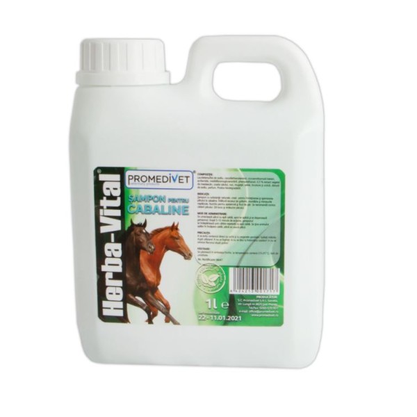 Promedivet Herba-vital Sampon Pentru Cabaline 1l 5/bax