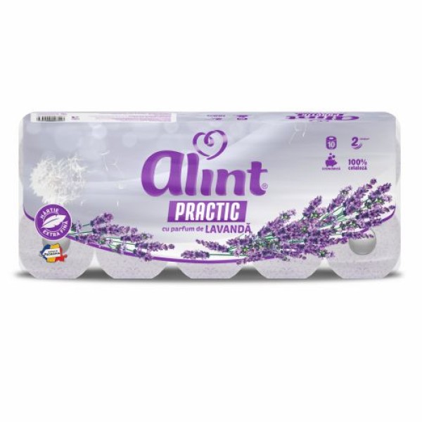 Pufina Alint Practic Hartie Igienica Lavanda 2str 10role 6set/bax