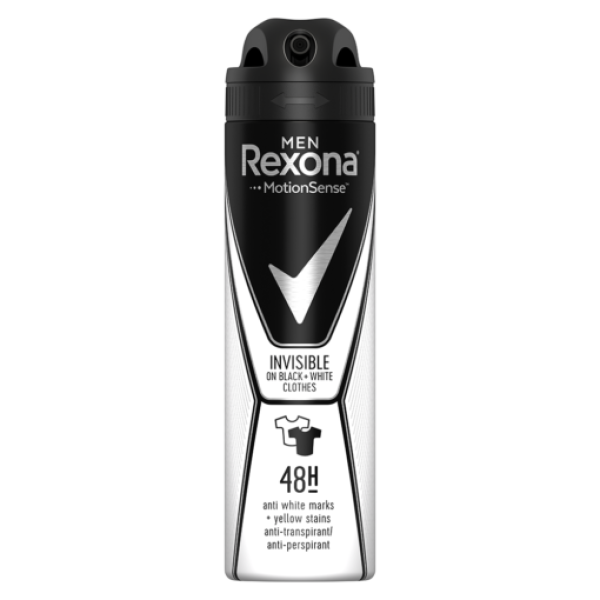 Rexona Deo Men Invisible B&w 150ml 6buc/set