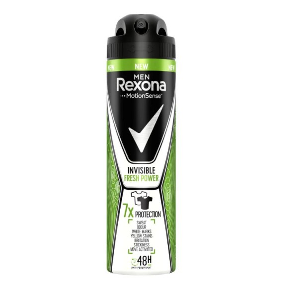 Rexona Deo Men Invisible Fresh Power 150ml 6buc/set