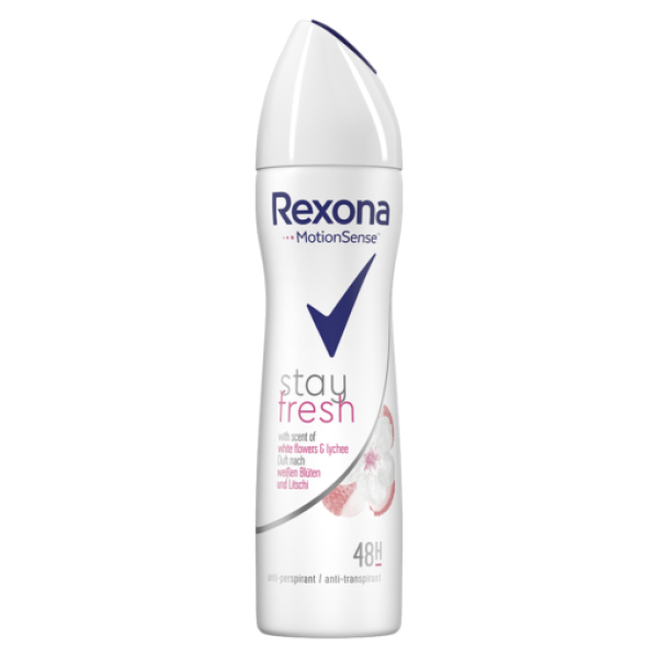 Rexona Deo Women Stay Fresh White Flowers&lychee 150ml 6buc/set