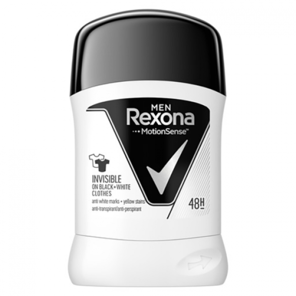 Rexona Stick Men Invisible B&w 50ml 6buc/set