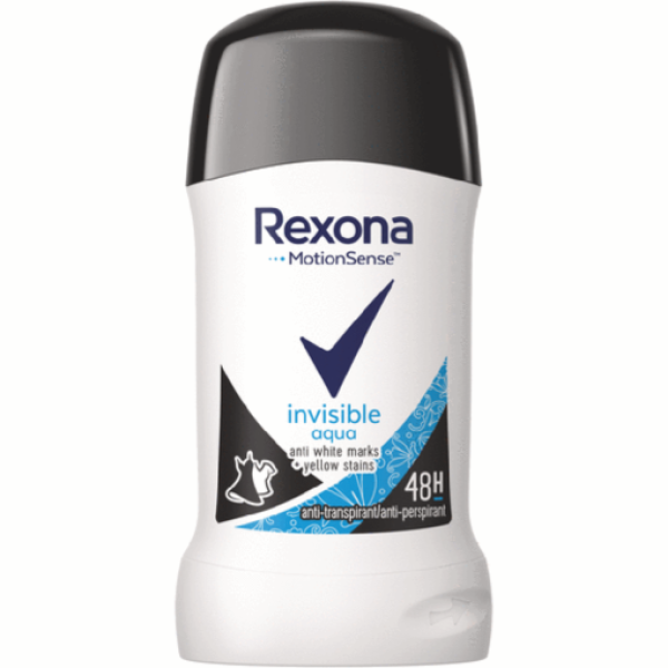 Rexona Stick Women Invisible Aqua 40ml 6buc/set Rexona Stick Women Invisible Aqua 40ml 6buc/set