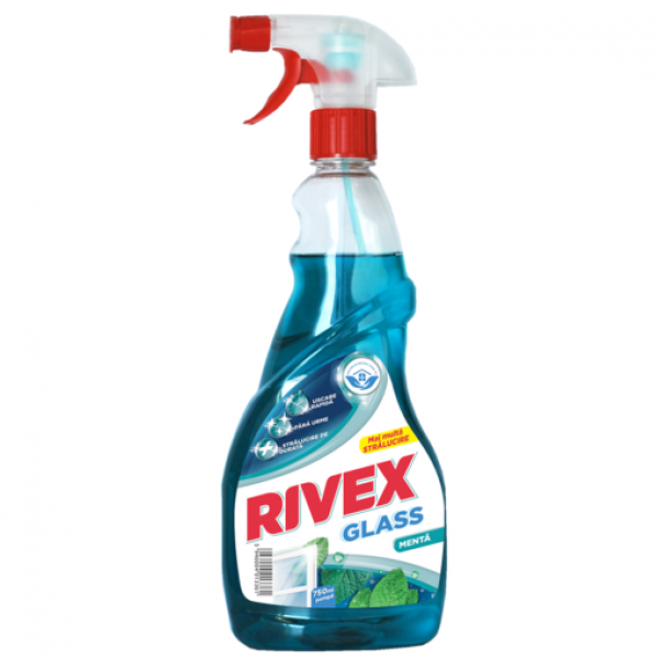 Rivex Solutie Geam Menta 750ml 12/bax