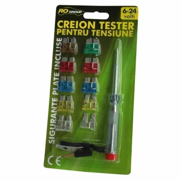 Rogroup Creion Pentru Masurat Tensiunea 6-24v Rogroup Creion Pentru Masurat Tensiunea 6-24v