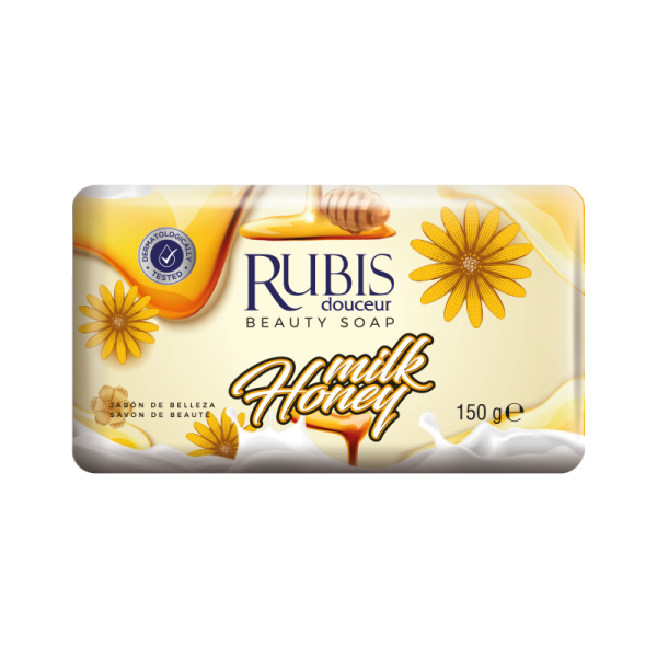 Rubis Sapun Milk Honey 150gr 6buc/set 8set/bax
