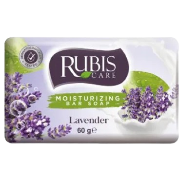 Rubis Sapun Moisturizing Lavanda 60gr 6buc/set 12set/bax