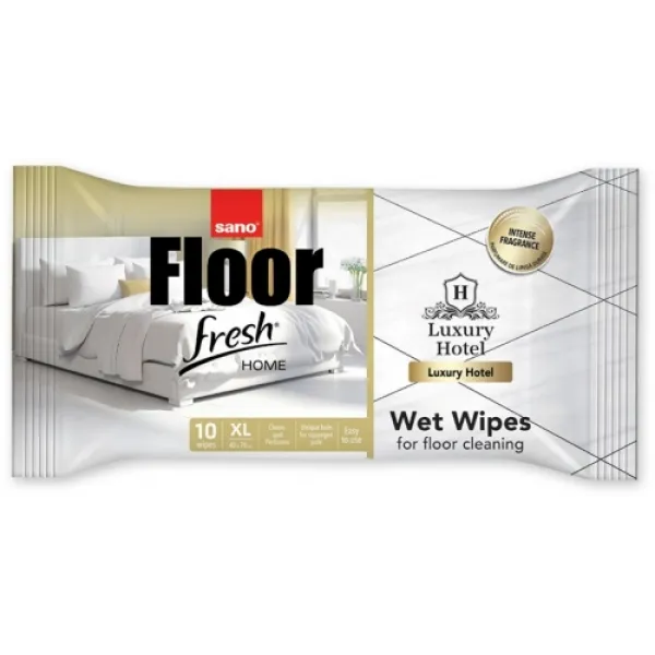 Sano Floor Fresh Servetele Umede Pardoseli Luxury Hotel Xl 10buc 12/bax